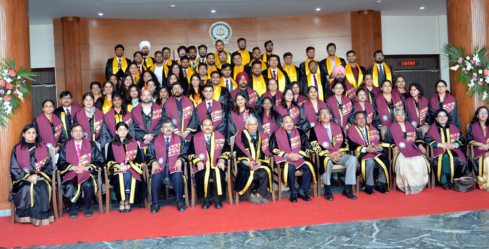 Degrees awarded to 300 in the sixth convocation of Rajiv Gandhi Law University